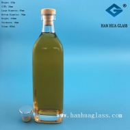 500ml square olive oil glass bottle
