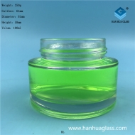 100ml cosmetic cream glass bottle