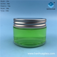 120ml round glass honey bottling bottle