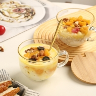 Breakfast Glass Milk Cup