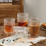 Juice beverage glass cup