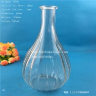 500ml craft glass vase