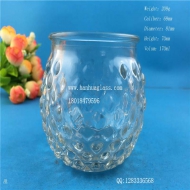 170ml glass candle cup