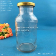 250ml fruit juice drink glass bottle