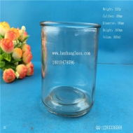 500ml straight candle glass