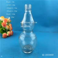 100ml glass wine bottle