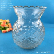 600ml candle glass cup