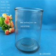 650ml straight glass candle cup