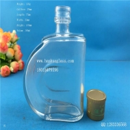 100ml transparent glass wine bottle