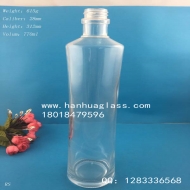 750ml export glass olive oil bottle