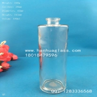 100ml straight glass perfume bottle