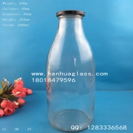 1000ml juice drink glass bottle