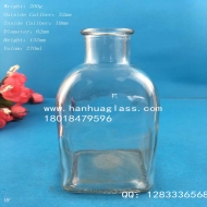 250ml square aromatherapy glass bottle