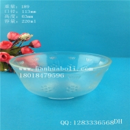 Manufacturer's direct sales of glass bowls