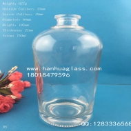 750ml round crystal white glass wine bottle sold directly by the manufacturer
