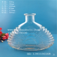 Wholesale 500ml vodka glass bottles