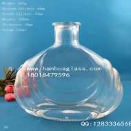Export 700ml vodka glass bottle
