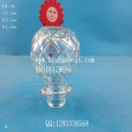 Wine bottle glass cap