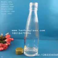Wholesale of 300ml fruit juice beverage glass bottles