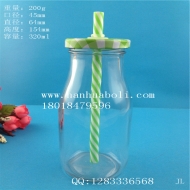 300ml export glass juice beverage bottle