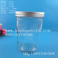 Export 500ml jam glass bottle
