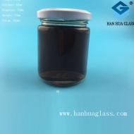 Manufacturer's direct sales of 100ml round spicy sauce glass bottles
