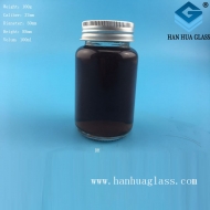Manufacturer's direct sales of 100ml cordyceps glass bottles