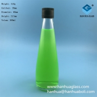 Manufacturer's direct sales of 300ml fruit vinegar glass wine bottles