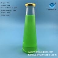 Hot selling 300ml fruit juice beverage glass bottle