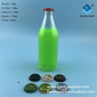 Manufacturer's direct sales of 300ml soda glass bottles