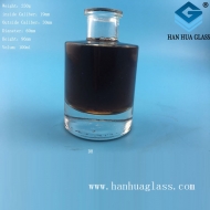 Manufacturer's direct sales of 100ml thick bottom circular aromatherapy glass bottles