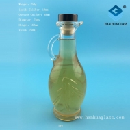Manufacturer's direct sales 250ml olive oil glass pot