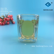60ml export square glass candle cup