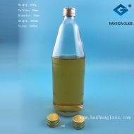 Wholesale of 1000ml glass bottles for exporting fruit juice beverages