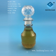 Wholesale of 250ml glass wine bottles sold directly by manufacturers