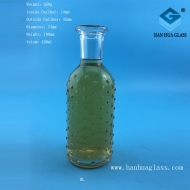 Manufacturer's direct sales of 430ml glass aromatherapy bottles
