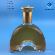 Wholesale 720ml arch shaped glass wine bottles
