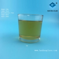 Hot selling 220ml candle glass cup wholesale