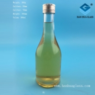 Hot selling 300ml glass wine bottle manufacturer