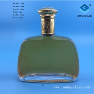 Wholesale of 750ml glass bottles of foreign wine and vodka bottles