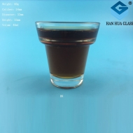 Manufacturer's direct sales 40ml export glass candle cups