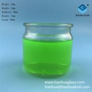 Wholesale 200ml export candle glass jar