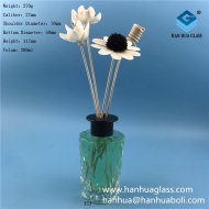 Hot selling 200ml diamond shaped glass aromatherapy bottle wholesale
