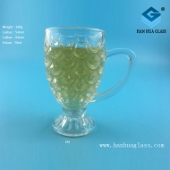 70ml glass with a handle for juice drinks