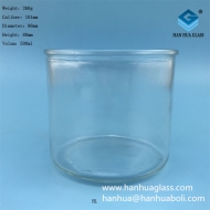 Manufacturer of 500ml straight glass candle holder