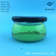 Manufacturer of 150ml caviar glass bottle