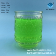 Manufacturer of 150ml export candle glass jar
